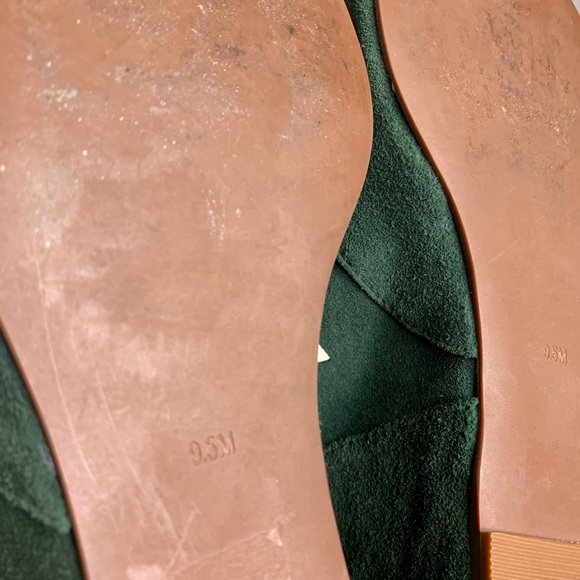 Jeffery Campbell suede mary jane wedges green size - Picture 6 of 8